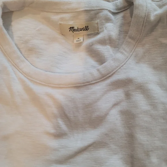 SET OF TWO - Madewell Baby Tee - White and Black - Picture 3 of 7